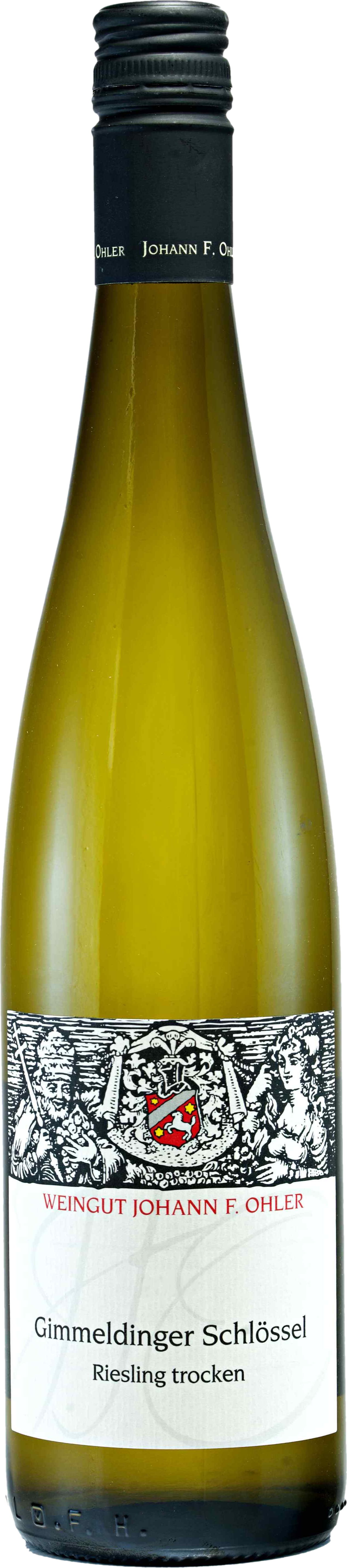 2023 GIMMELDINGER SCHLÖSSEL RIESLING trocken (bio DE-Öko-039)